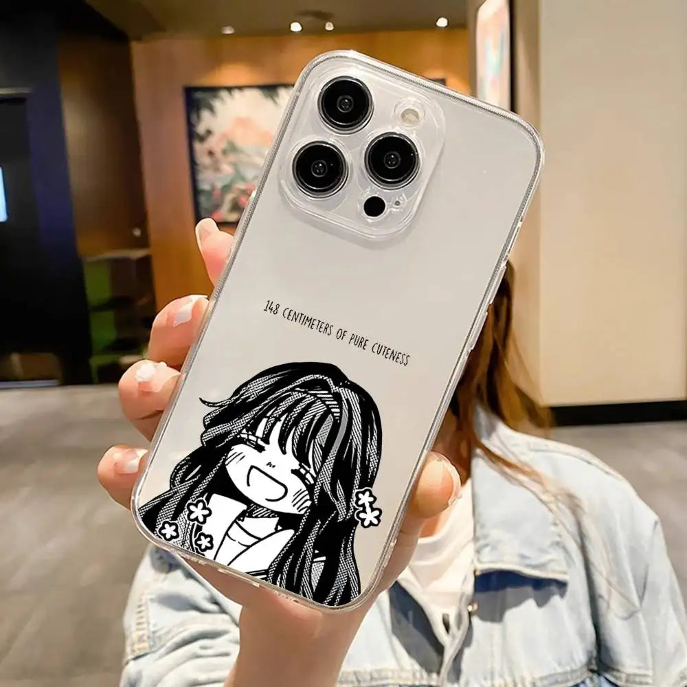 Kaoruko Waguri Phone Case For IPhone 17 16 15 14 13 12 11 Pro Max Air Soft Cover Transparent Silicone Soft Case