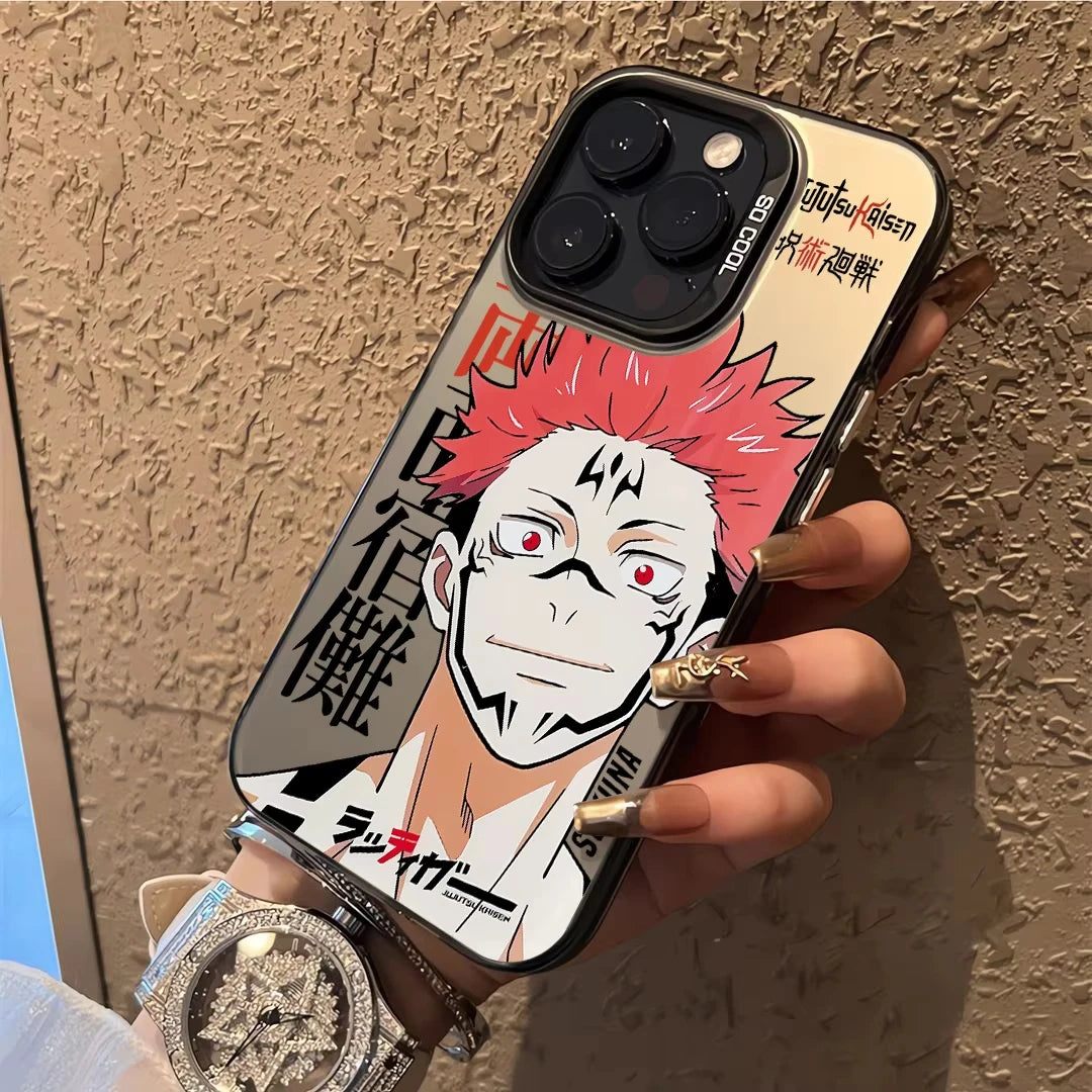 Comics Jujutsus Kaisens Satoru Gojo Phone Case For iPhone 17 16 15 14 13 12 11 Pro Max 16 Plus 16E 17 Air Shockproof Back Cover