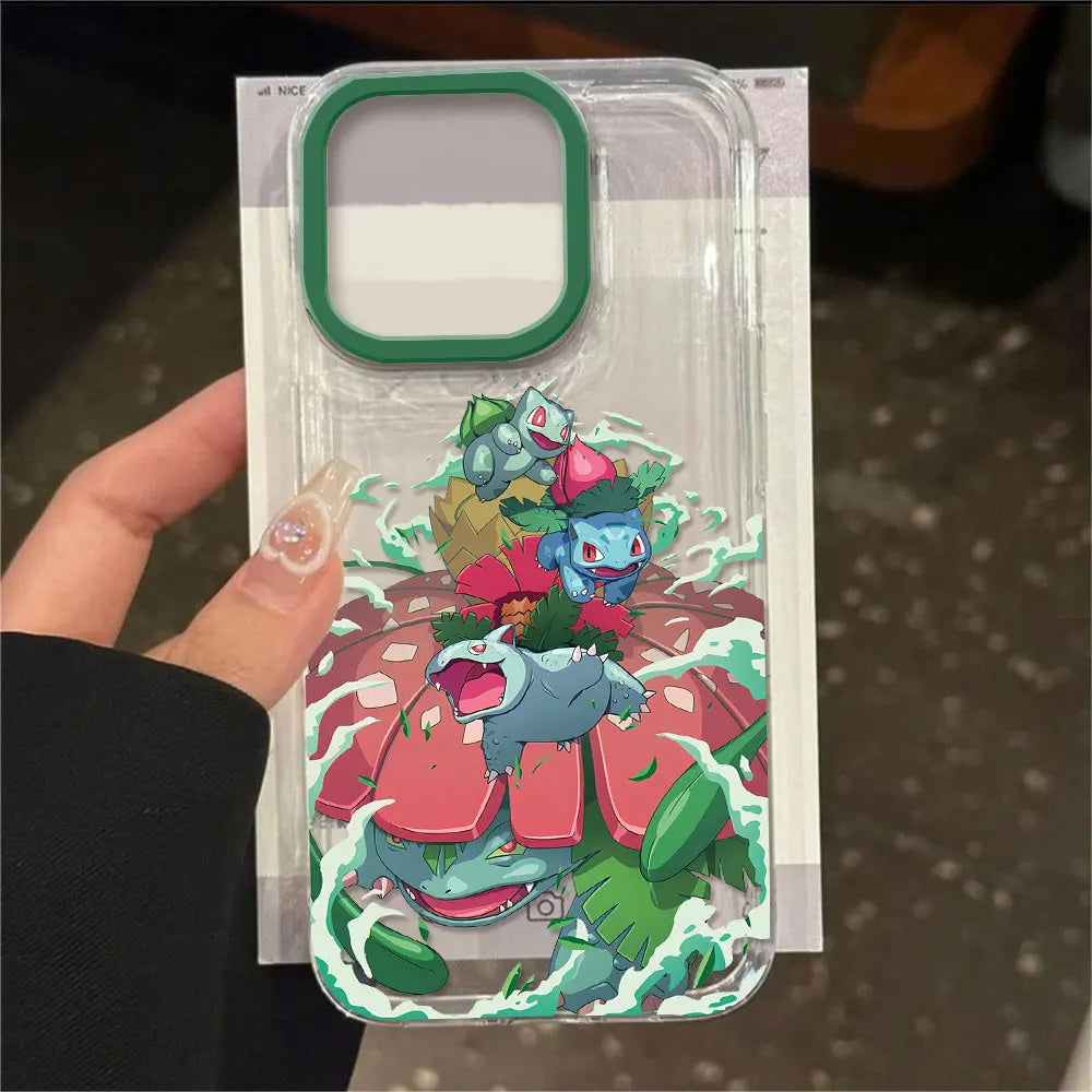 New Anime Pokémons Pikachu Hot Cool Phone Case for Xiaomi Mi 14 13 12 11 10 Poco X6 F5 F4 X7 X4 X3 NFC Lite GT Pro 5G Clear TPU