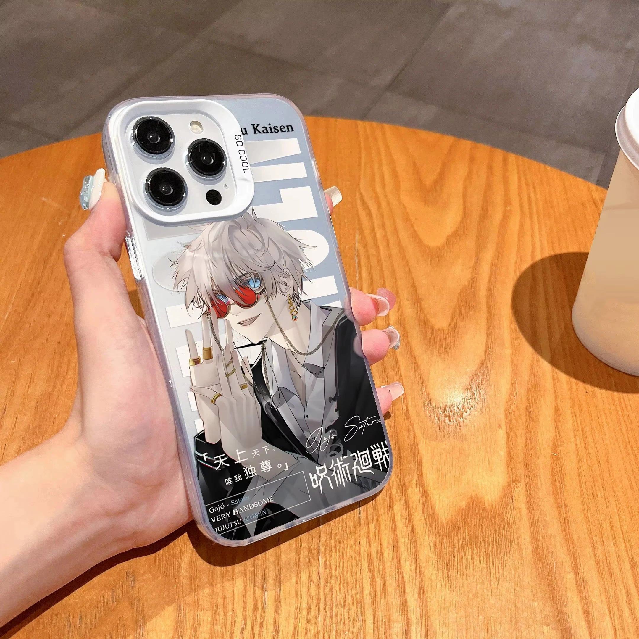 Comics Jujutsus Kaisens Satoru Gojo Phone Case For iPhone 17 16 15 14 13 12 11 Pro Max 16 Plus 16E 17 Air Shockproof Back Cover