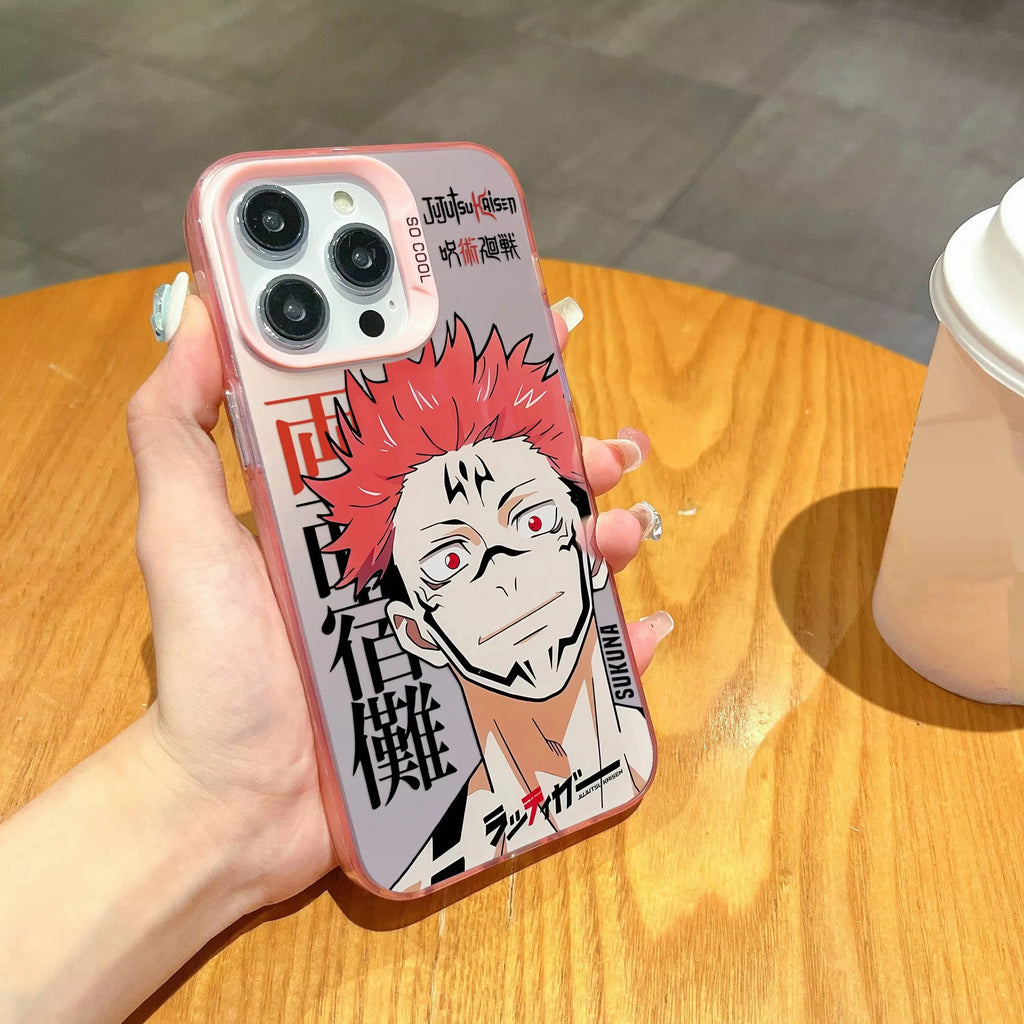 Comics Jujutsus Kaisens Satoru Gojo Phone Case For iPhone 17 16 15 14 13 12 11 Pro Max 16 Plus 16E 17 Air Shockproof Back Cover