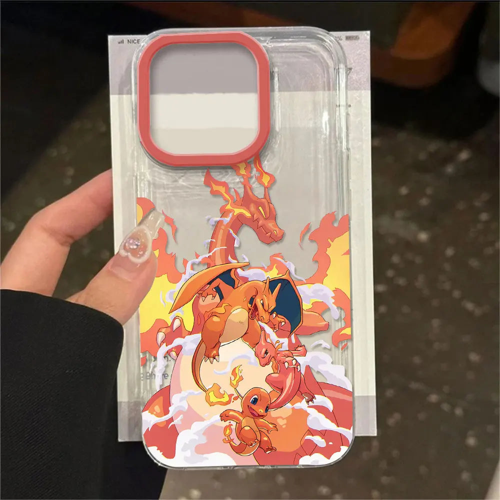 New Anime Pokémons Pikachu Hot Cool Phone Case for Xiaomi Mi 14 13 12 11 10 Poco X6 F5 F4 X7 X4 X3 NFC Lite GT Pro 5G Clear TPU