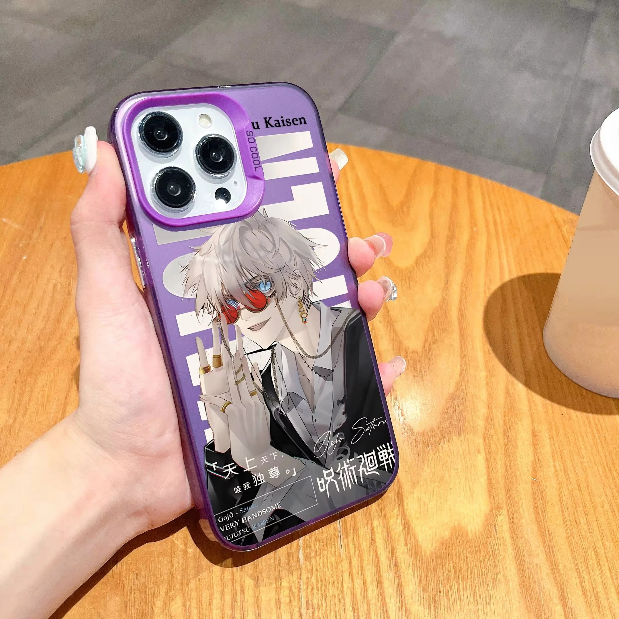 Comics Jujutsus Kaisens Satoru Gojo Phone Case For iPhone 17 16 15 14 13 12 11 Pro Max 16 Plus 16E 17 Air Shockproof Back Cover