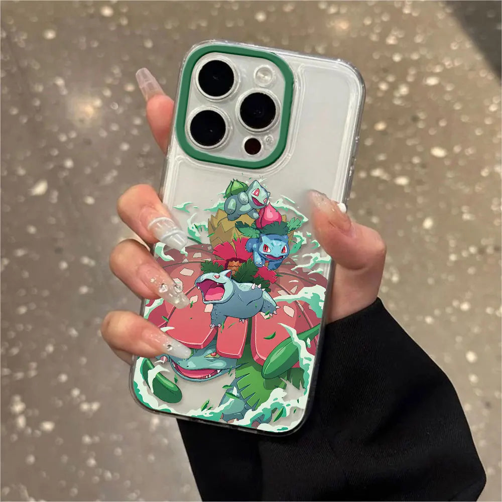 New Anime Pokémons Pikachu Hot Cool Phone Case for Xiaomi Mi 14 13 12 11 10 Poco X6 F5 F4 X7 X4 X3 NFC Lite GT Pro 5G Clear TPU