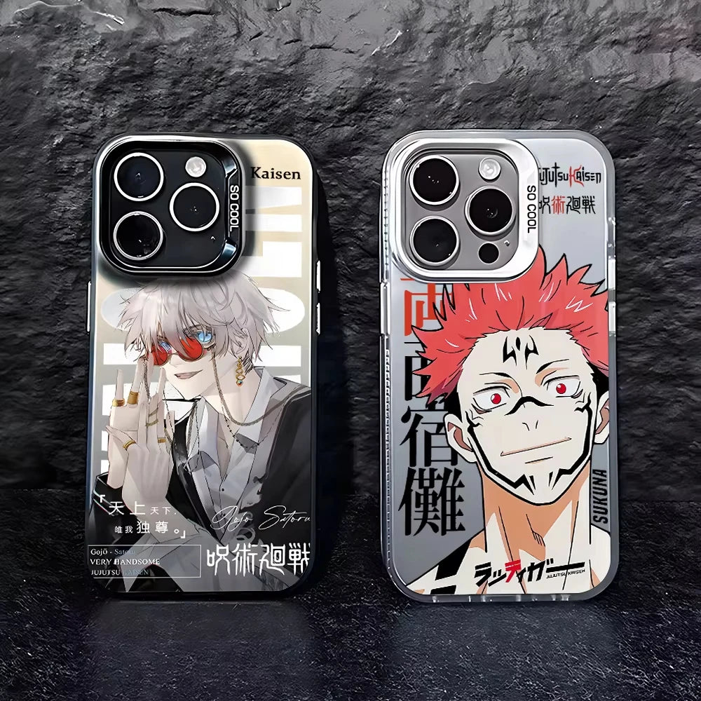 Comics Jujutsus Kaisens Satoru Gojo Phone Case For iPhone 17 16 15 14 13 12 11 Pro Max 16 Plus 16E 17 Air Shockproof Back Cover