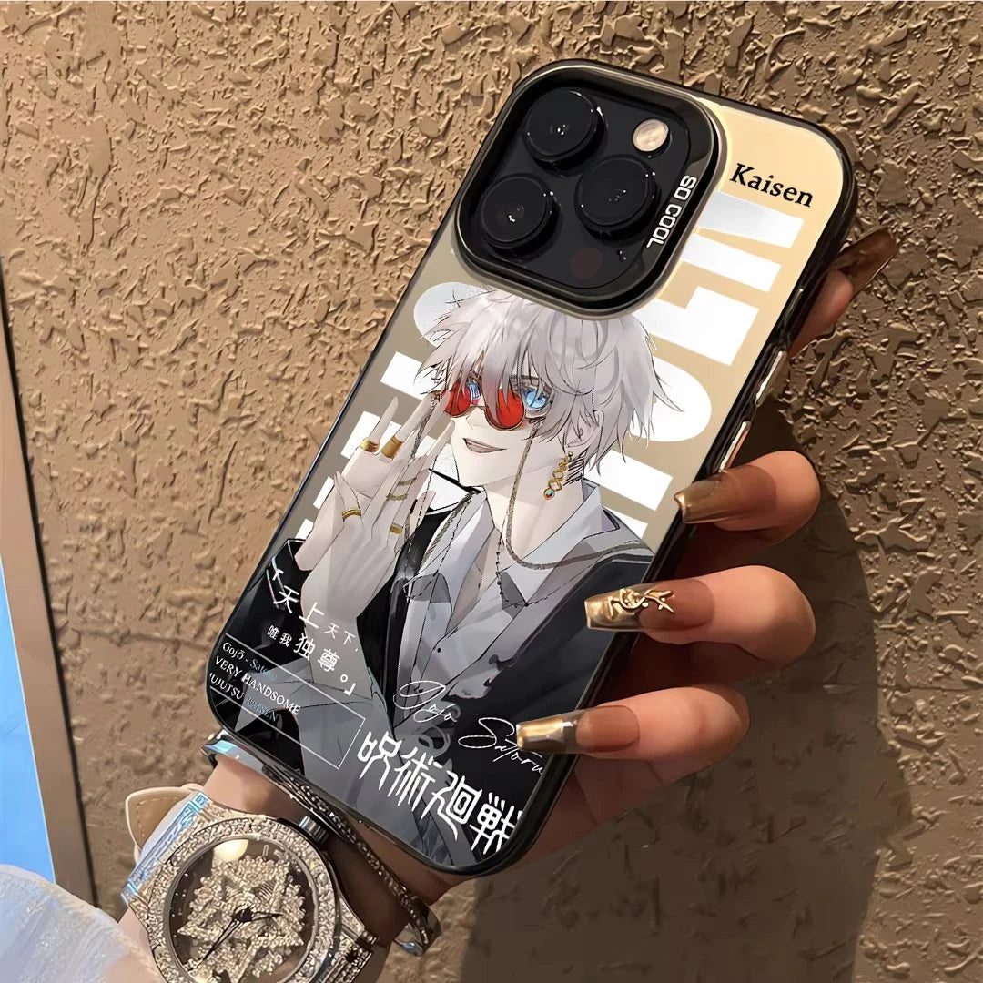 Comics Jujutsus Kaisens Satoru Gojo Phone Case For iPhone 17 16 15 14 13 12 11 Pro Max 16 Plus 16E 17 Air Shockproof Back Cover