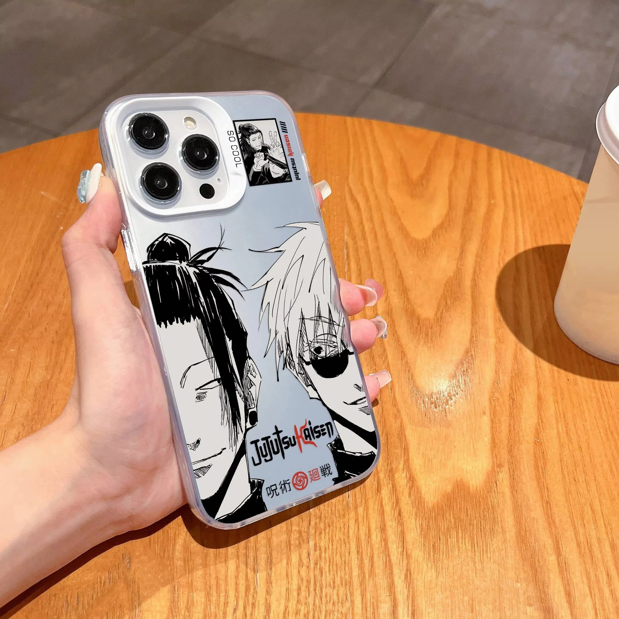 Comics Jujutsus Kaisens Satoru Gojo Phone Case For iPhone 17 16 15 14 13 12 11 Pro Max 16 Plus 16E 17 Air Shockproof Back Cover