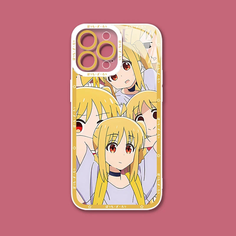 Anime Cute Bocchi The Rock Case For Samsung Galaxy S25 Ultra S23 S22 S21 S24 Plus FE A56 A36 A26 5G A16 A06 4G Note 20 Cover