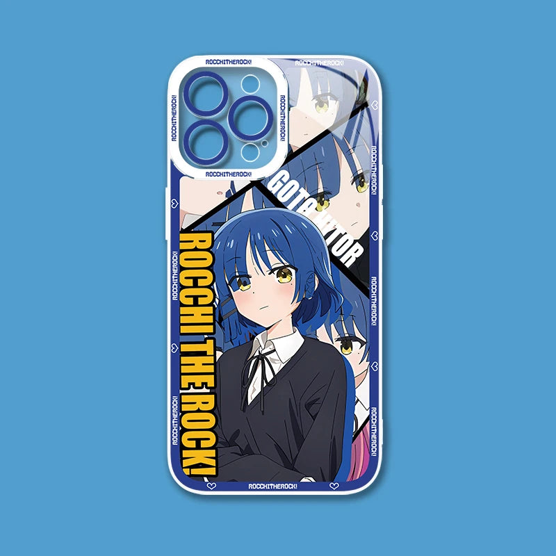 Anime Cute Bocchi The Rock Case For Samsung Galaxy S25 Ultra S23 S22 S21 S24 Plus FE A56 A36 A26 5G A16 A06 4G Note 20 Cover
