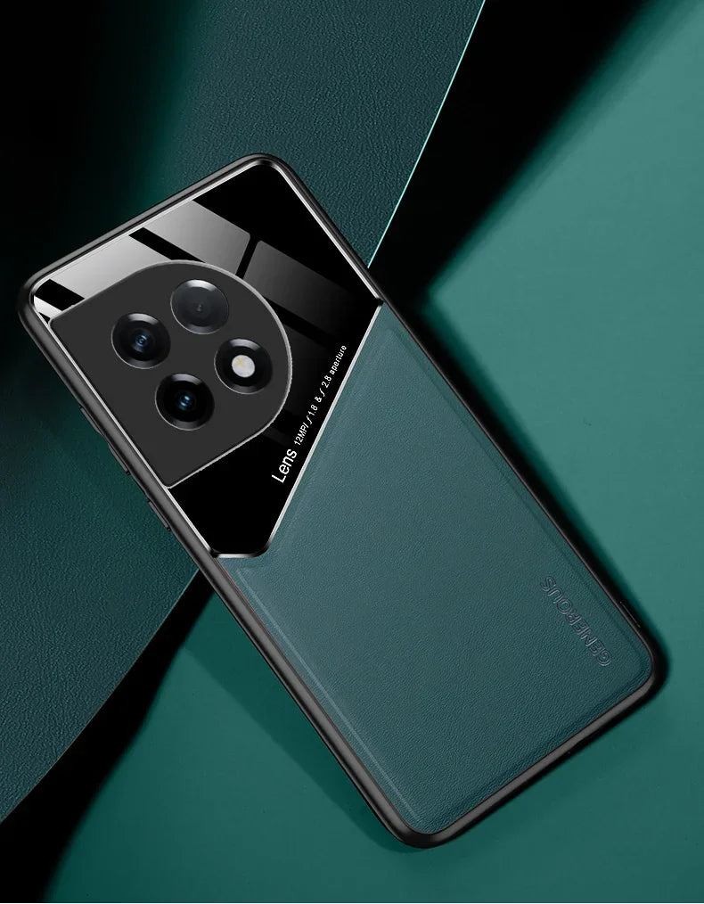 For OnePlus11 Case Zroteve PU Leather Car Magnetic Hard PC Cover For OnePlus 11 12 13 One Plus 11R 12R 13R OnePlus12 Phone Cases