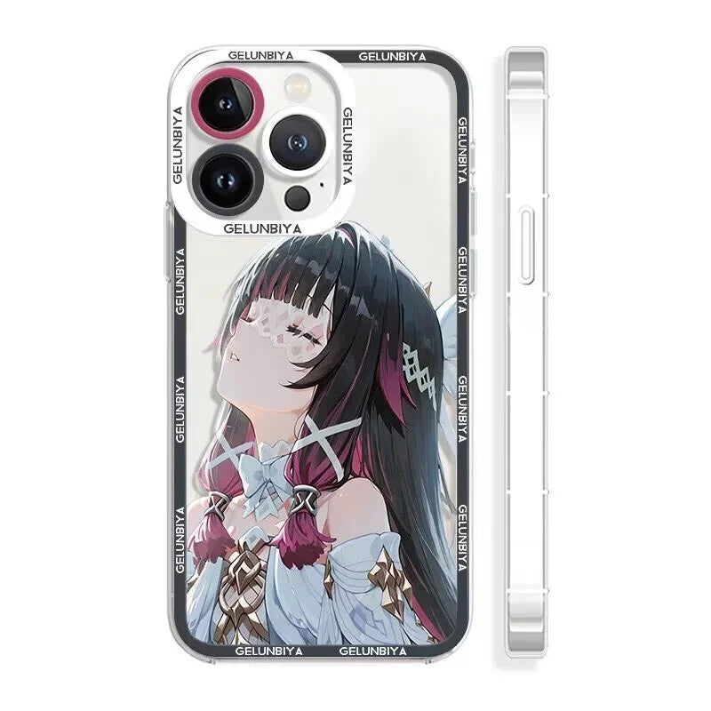 Genshin Impact Columbina Phone Case For Infinix Note 50S 12 G96 VIP 11 Pro Zero 20 30 Hot 12 12i 20i 20 Pro Play Clear Cover