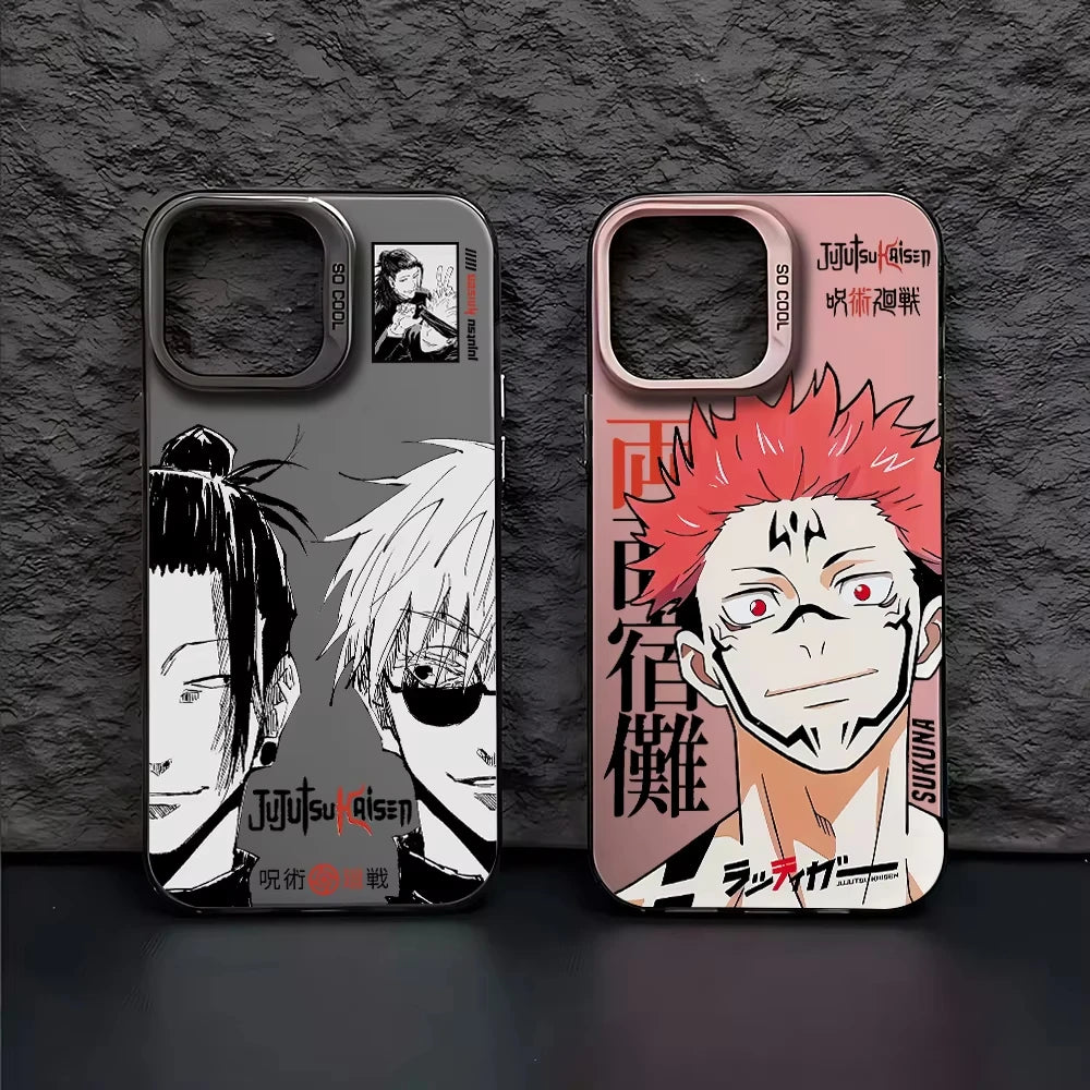 Comics Jujutsus Kaisens Satoru Gojo Phone Case For iPhone 17 16 15 14 13 12 11 Pro Max 16 Plus 16E 17 Air Shockproof Back Cover
