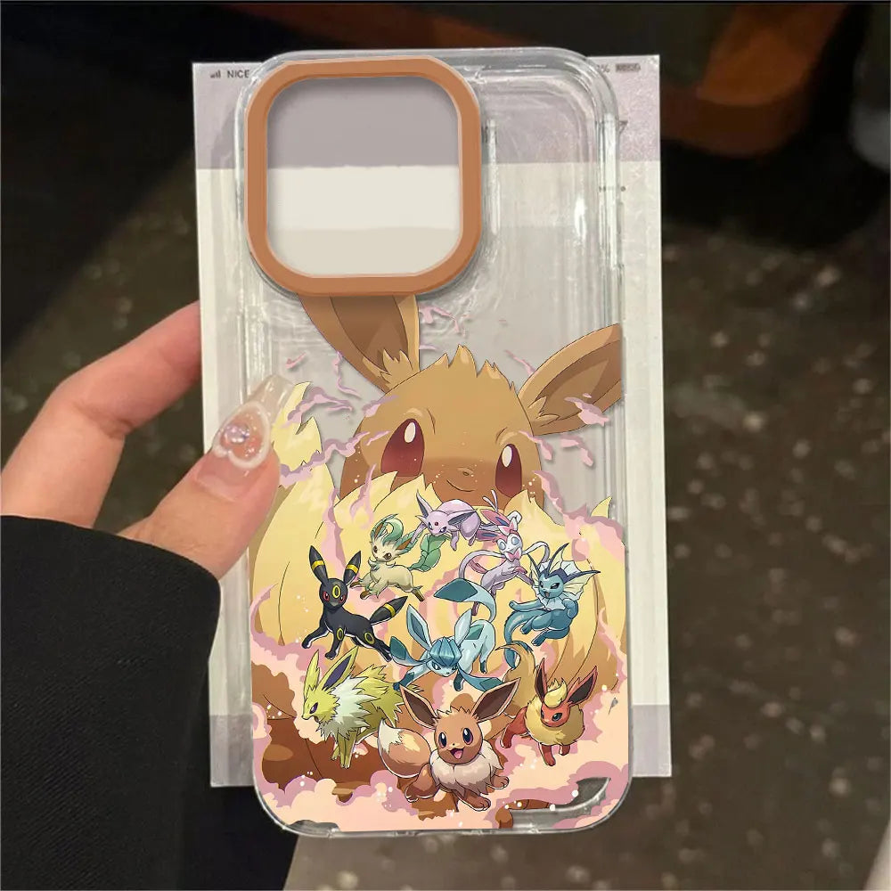 New Anime Pokémons Pikachu Hot Cool Phone Case for Xiaomi Mi 14 13 12 11 10 Poco X6 F5 F4 X7 X4 X3 NFC Lite GT Pro 5G Clear TPU