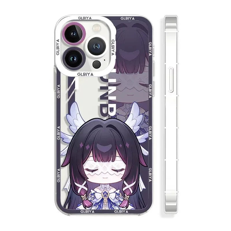 Genshin Impact Columbina Phone Case For Infinix Note 50S 12 G96 VIP 11 Pro Zero 20 30 Hot 12 12i 20i 20 Pro Play Clear Cover
