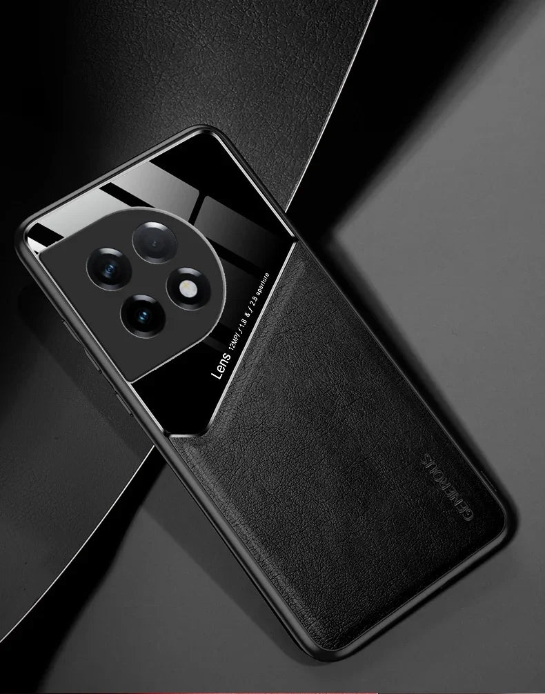 For OnePlus11 Case Zroteve PU Leather Car Magnetic Hard PC Cover For OnePlus 11 12 13 One Plus 11R 12R 13R OnePlus12 Phone Cases