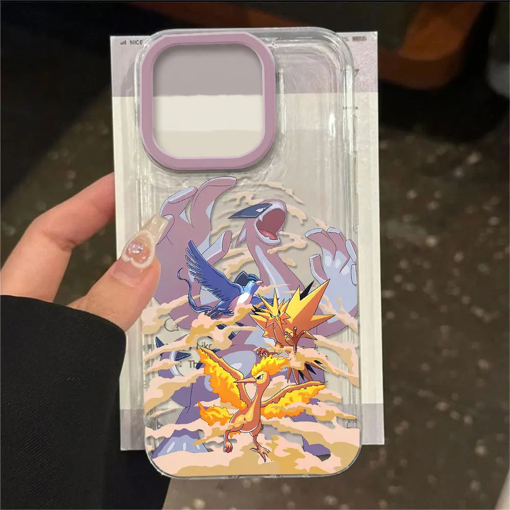New Anime Pokémons Pikachu Hot Cool Phone Case for Xiaomi Mi 14 13 12 11 10 Poco X6 F5 F4 X7 X4 X3 NFC Lite GT Pro 5G Clear TPU