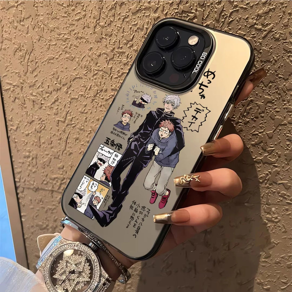 Comics Jujutsus Kaisens Satoru Gojo Phone Case For iPhone 17 16 15 14 13 12 11 Pro Max 16 Plus 16E 17 Air Shockproof Back Cover